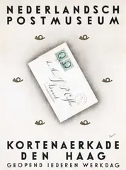 Master Osvald, Nederlandsch Postmuseum Den Haag, 1962, poster