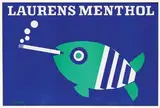 Julian Key, Laurens Menthol, 1967, poster