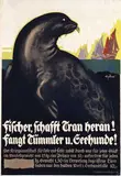 Julius E.F. Gipkens, Fischer schafft Tran heran!, poster