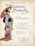 Leopoldo Metlicovitz, Madama Butterfly di G. Puccini, 1921, poster