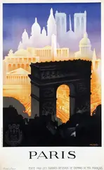 Robert Falcucci, Paris, poster