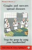 Herbert M. Bateman, Coughs and sneezes spread diseases, poster