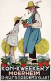 Piet van der Hem, Kon. Kweekery Moerheim Dedemsvaart, poster