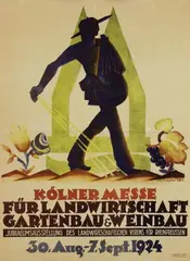 Rolf Lange, Kölner Messe, 1924, poster