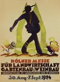 Rolf Lange, Kölner Messe, 1924, poster