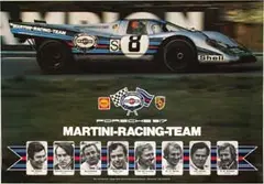 Erich Baumann, Porsche 917, 1971, poster