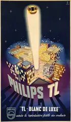 Bruckling, Philips TL, 1953, poster