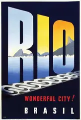 Joá, Rio Wonderful City! Brasil, poster
