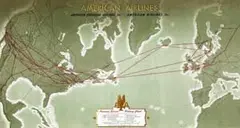 A. Petruccelli, American Airlines Plotting Chart, poster