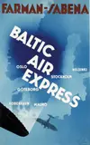 Albert Solon, Farman-Sabena Baltic Air Express, poster