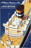 HAL ss Nieuw Amsterdam by Reyn Dirksen, 1953, poster, sold Nov 2011