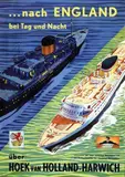 Kohnsad, ?nach England über Hoek van Holland, poster