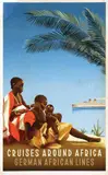 Ottomar Anton, German African Lines Cruises Around Africa