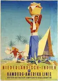 Ottomar Anton, HAPAG Nach Niederländische-Indien