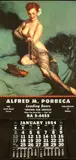 Gil Elvgren, Fascination, 1952, poster