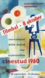 Daan Schiff, cinestud ASVA festival Amsterdam, 1960, poster