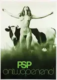 Georg Noordanus & Leo Scheepman, PSP ontwapenend, 1971, poster