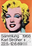 Andy Warhol, Sammlung Karl Ströher, 1968, poster
