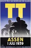 TT Assen by Wim van Nieuwenhoven Jr., 1939, poster, sold Nov 2011