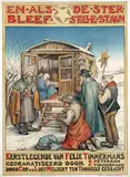 Dorus Hermsen, Kerstlegende van Felix Timmermans En als de ster bleef stille staan, 1924, poster