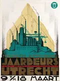 Henri C. Pieck, Jaarbeurs Internationaal Utrecht, poster