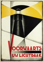 Albert Funke Küpper, Voorwaarts Uw Lichtbaak, 1927, poster