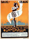 Cees Bolding, Tentoonstelling voor industrie en handel Wormerveer, 1919, poster