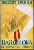 Federico Ribas, Besucht Spanien Barcelona, poster