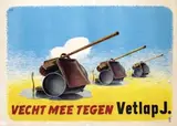 Meindert J. Compaan, Vecht mee tegen Vetlap J., 1940, poster