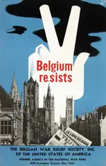 Vliem Rotter, Belgium resists, poster