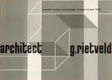 architect g.rietveld by Willem H. Crouwel, 1959, poster, sold Jun 2011