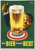 Eppo Doeve, het bier is weer best, poster