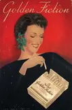 Jan Lavies, Golden Fiction Cigarettes, poster