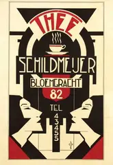 Monogram Cbh, Thee Schildmeijer, poster