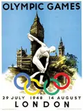 Walter Herz, Olympic Games London, poster