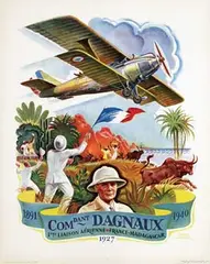 Raoul Auger, Comdant Dagnaux, 1944, poster