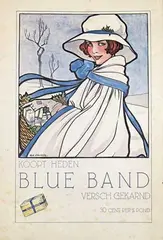 Koopt Heden Blue Band by R. de Cramer, poster, sold Jun 2011