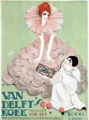 Joan Collette, Van Delft's Koek, Koog a/d Zaan, poster
