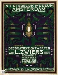Lambertus Zwiers, Decoratieve ontwerpen van L. Zwiers, 1917, poster