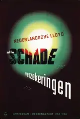 Libra Studio, Nederlandsche Lloyd alle Schade Verzekeringen, poster