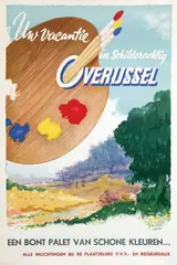 Uw Vacantie in Schilderachtig Overijssel by T. v & d Veen, poster, sold Jun 2011