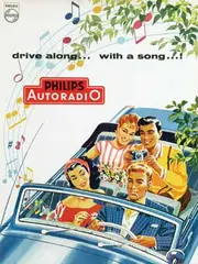 Willy Pot, Philips AutoradiO, poster