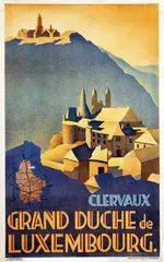 Josy Meyers, Clervaux Luxembourg, poster