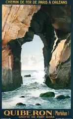 L. Symonnot, Quiberon, 1929, poster
