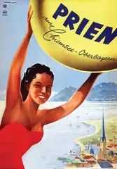 Müller-Pilgram, Prien am Chiemsee-Oberbayern, poster