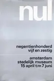 nul negentienhonderd vijf en zestig by Willem H. Crouwel, 1965, poster, sold Jun 2011
