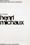 henri michaux by Willem H. Crouwel, 1964, poster, sold Jun 2011