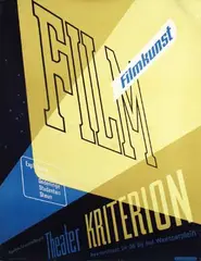 Otto Treumann, Filmkunst Theater Kriterion, 1945, poster