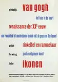 van gogh renaissance der XXe eeuw by Willem Sandberg, 1958, poster, sold Jun 2011