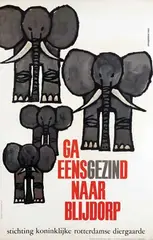 Rien Vosselman, Ga eensgezind naar Blijdorp, poster